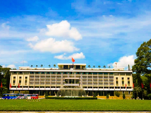 Kiến trúc ấn tượng của Dinh Thống Nhất, Tp Hồ Chí Minh