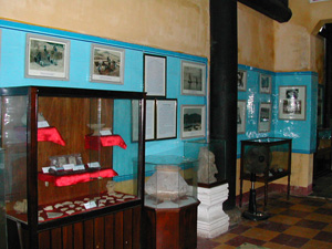 Một góc trưng bày của bảo tàng Lịch Sử Văn Hóa Hội An