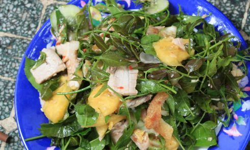 Đặc sản Châu Đốc - Gỏi sầu đâu