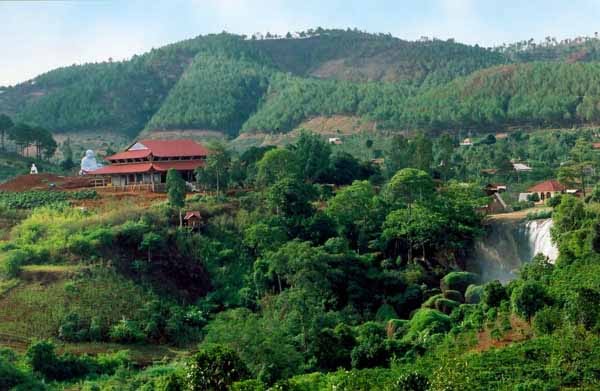 Vùng đất- nơi xây dựng chùa Linh Ẩn