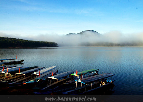 Bến thuyền hồ Tuyền Lâm Đà Lạt