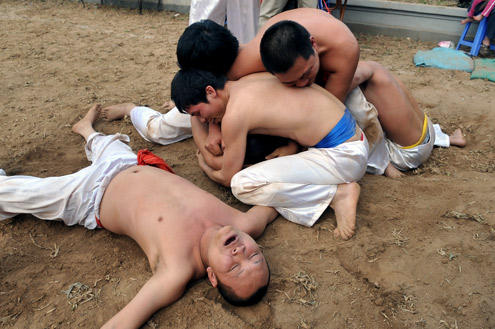 Trai Ha thanh tro tai vat cau dau xuan