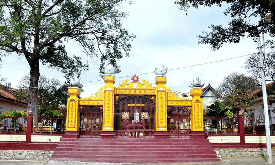 Điểm du lịch hấp dẫn: Chùa Bác Ái