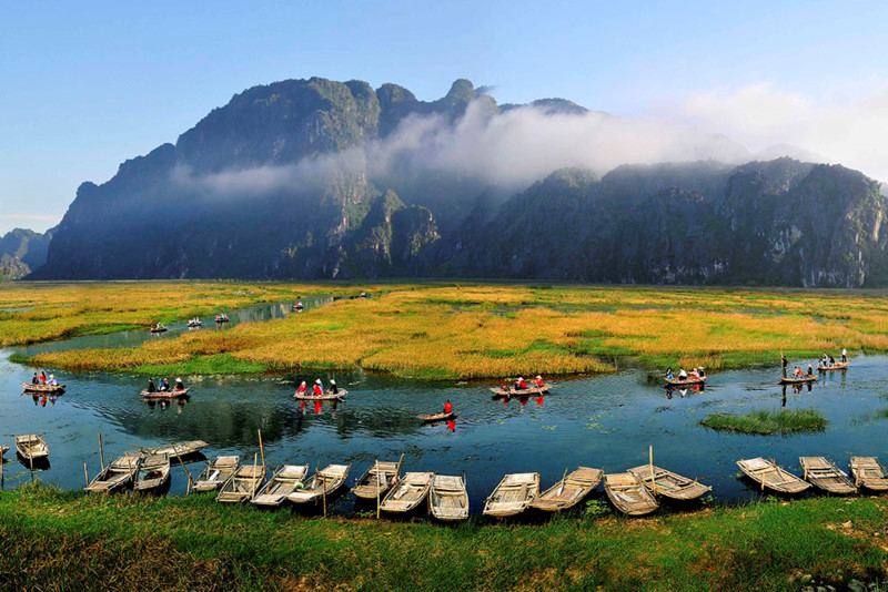 Bến thuyền Khu bảo tồn thiên nhiên Vân Long