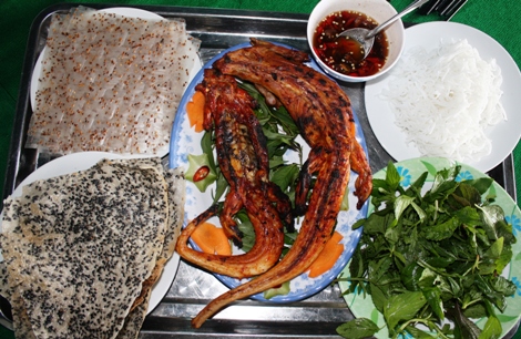 Dông là một món ăn đặc sản rất nổi tiếng ở Phan Thiết - Mũi Né