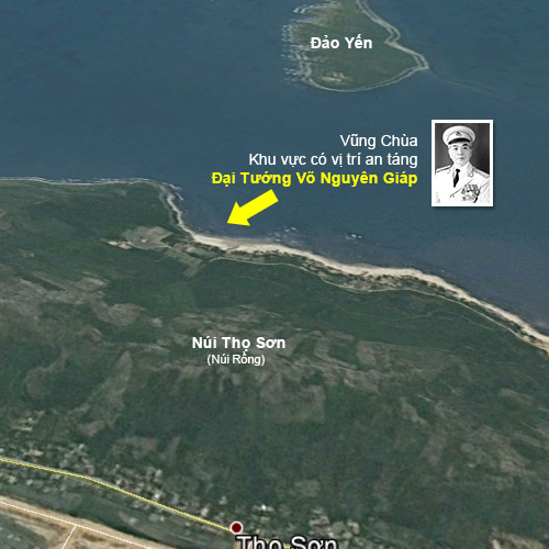 Vũng Chùa – Đảo Yến nơi an nghỉ cuối cùng của Đại tướng Võ Nguyên Giáp